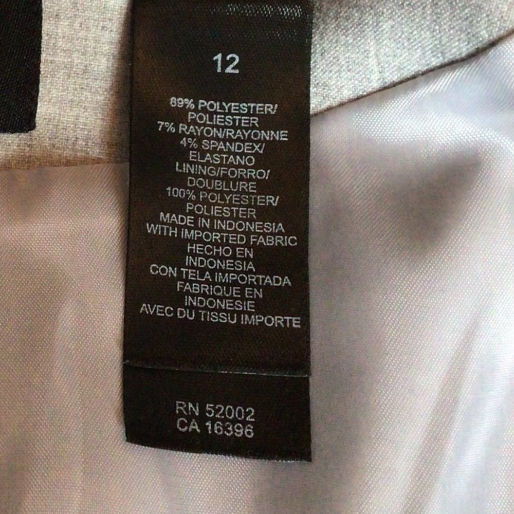 axcess A Liz Claiborne Company - Gray Blazer Jacket - Picture 8 of 9